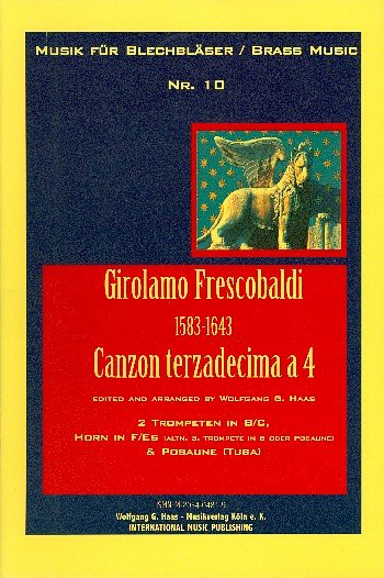 G. Frescobaldi: Canzon Terzadecima A 4 Brass Music 10