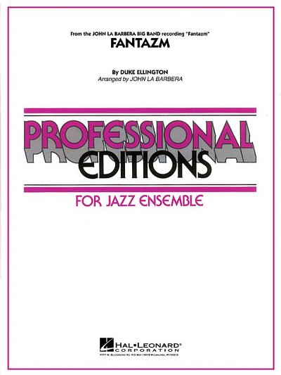 D. Ellington: Fantazm , Jazzens (Pa+St)