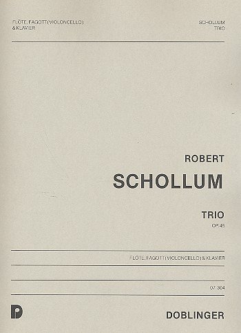 R. Schollum: Trio op. 45, FlFagKlav (Pa+St)