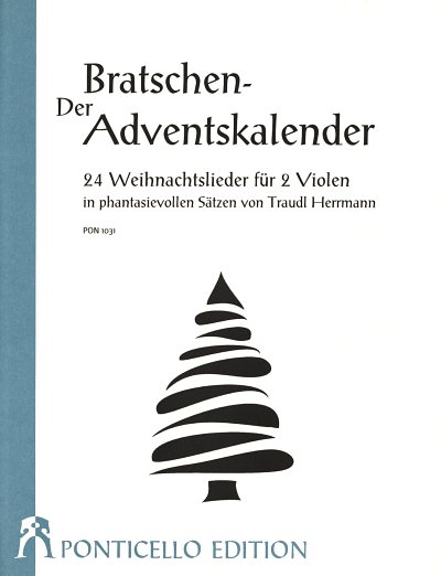 T. Herrmann: Der Bratschen-Adventskalender, 2Vla (Sppa)