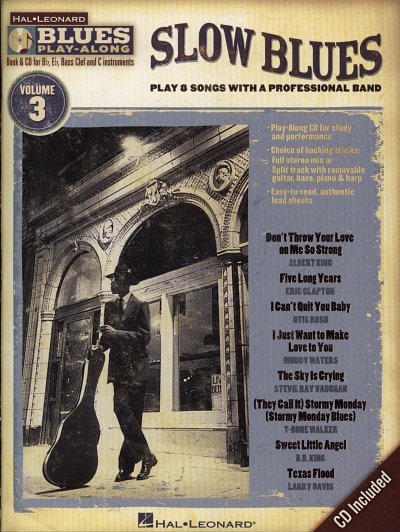 Blues Play-Along 3: Slow Blues, MelCBEsCt (+CD)