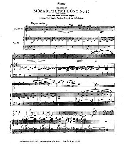 Symphony No.40, Sinfo (Bu)
