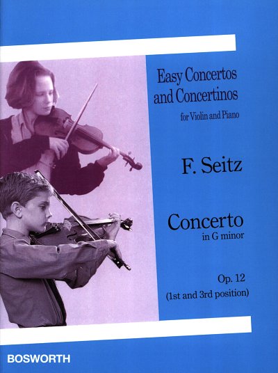 F. Seitz: Concerto Nr. 3 g-Moll op. 12, VlKlav (KA+St)