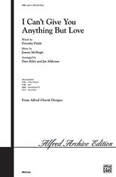DL: J.A.D. Riley: I Can't Give You Anything but Love SATB