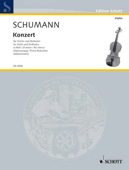 DL: R. Schumann: Konzert d-Moll, VlOrch (KASt) (0)