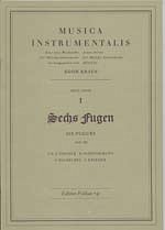 Kraus Egon: 6 Fugen Musica Instrumentalis 1