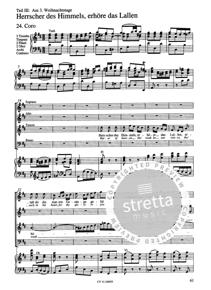 J.S. Bach: Weihnachtsoratorium BWV 248, 5GsGch4OrBc (KA) (3)