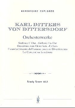 C. Ditters v. Ditter: Orchesterwerke Studienpartitur, Sinfo