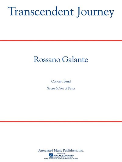 R. Galante: Transcendent Journey, Blaso (Pa+St)