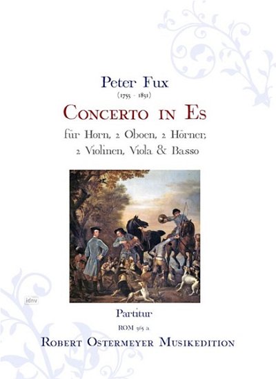 F. Peter: Concerto fuer Horn Horn solo,., Horn, Orchester