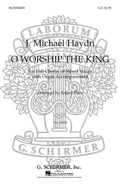 J. Haydn: O Worship The King Organ, GchOrg (Chpa)