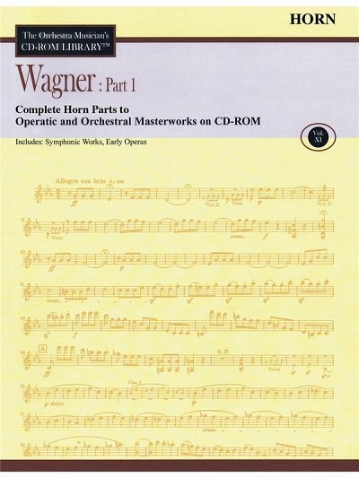 R. Wagner: Wagner: Part 1 - Volume 11, Hrn (CD-ROM)