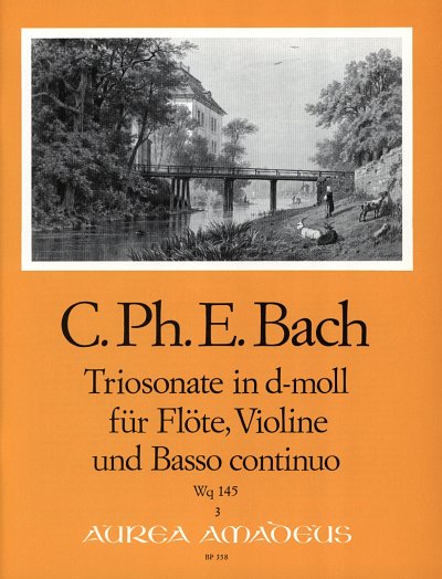 C.P.E. Bach: Triosonate in d-Moll Wq 145, FlVlBc