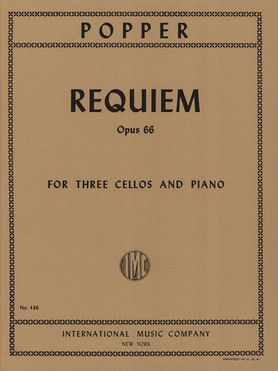 D. Popper: Requiem Op. 66 (Bu)