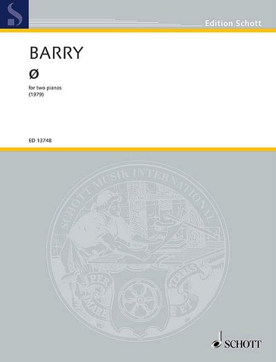 G. Barry: Ø (Symbol)