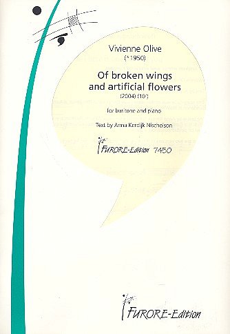 Of broken Wings für Bariton und Klavier