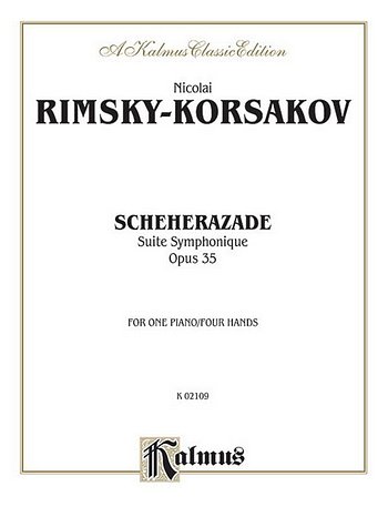 N. Rimski-Korsakow: Scheherazade op. 35, Klav4m (Sppa)