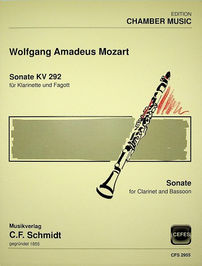 W.A. Mozart: Sonate KV 292 , KlarFg (Sppa)