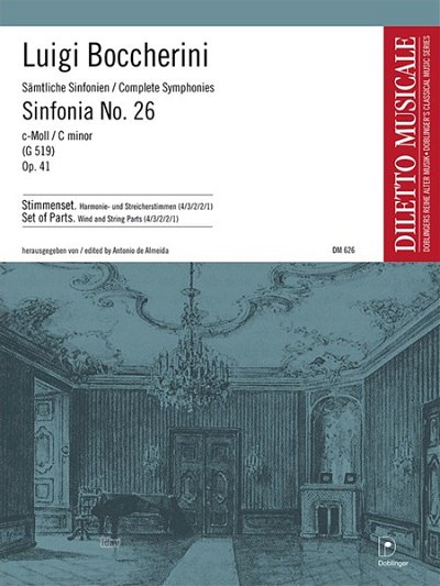L. Boccherini: Sinfonie 26 C-Moll Op 41 G 519 Diletto Musica