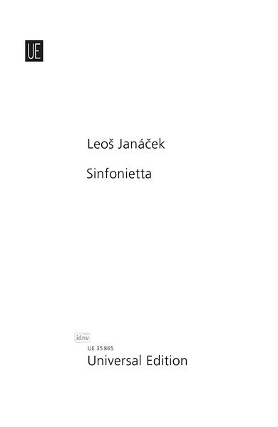 L. Janá_ek: Sinfonietta op. 60, Sinfo (Dirpa)