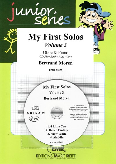 DL: B. Moren: My First Solos Volume 3, ObKlav