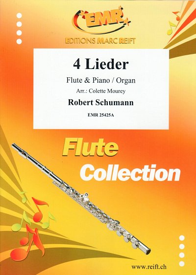 R. Schumann: 4 Lieder, FlKlav/Org