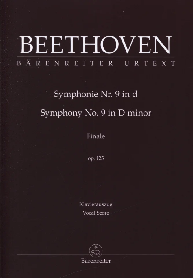 L. v. Beethoven: Symphonie Nr. 9 d-Moll op, 4GesGchOrch (KA) (0)