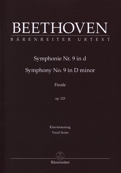 L. v. Beethoven: Symphonie Nr. 9 d-Moll op, 4GesGchOrch (KA)
