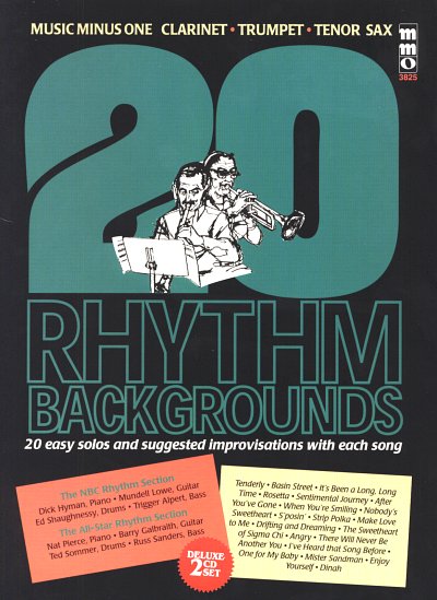 20 Rhythm Backgrounds, TrpKlaTsax (+2CDs)