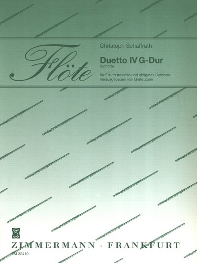 C. Schaffrath: Duetto 4 G-Dur (Sonate)