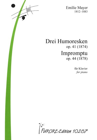 E. Mayer: Drei Humoresken und Impromptu op. 41, 44, Klav