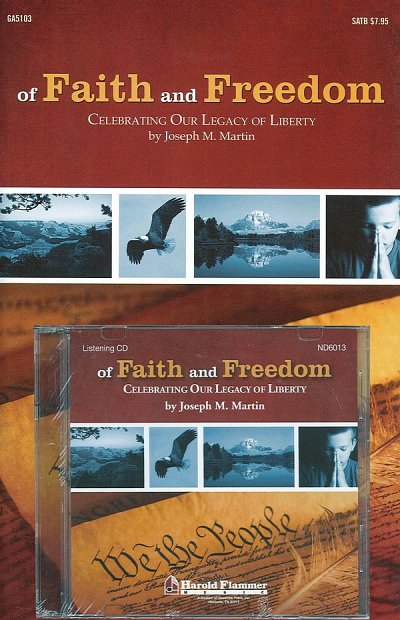 J. Martin: Of Faith and Freedom, Ch (Bu+CD)