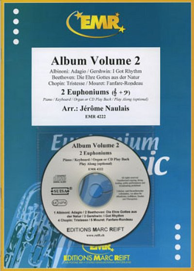 J. Naulais: Album Volume 2, 2EuphKlav (PaStCD)
