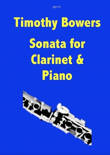 T. Bowers: Sonata for Clarinet & Piano, KlarKlv (KlavpaSt)