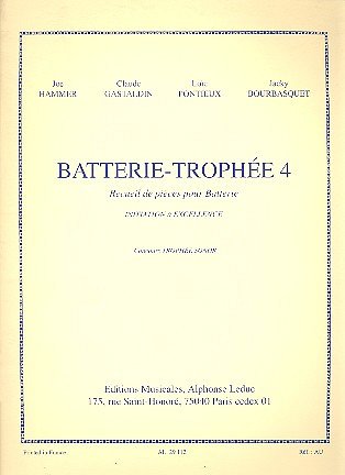 Batterie-Trophée 4, Initiation à Excellence, Schlagz (Bu)