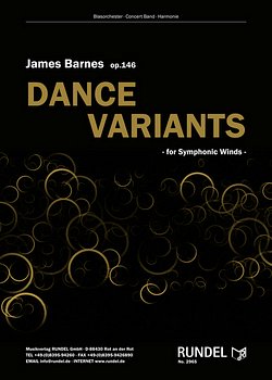 J. Barnes: Dance Variants, Blasorch (Pa+St)