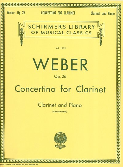 C.M. von Weber: Concertino op. 26