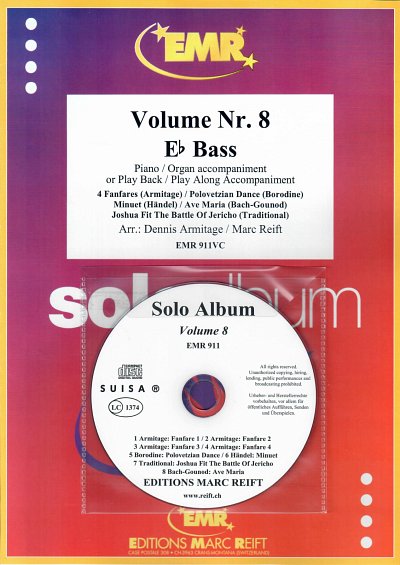 M. Reift: Solo Album Volume 08, TbEsKlv/Org (+CD)