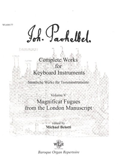 J. Pachelbel: Complete Works for Keyboard Instruments 5