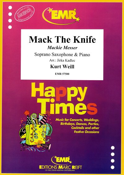 K. Weill: Mack The Knife, SsaxKlav
