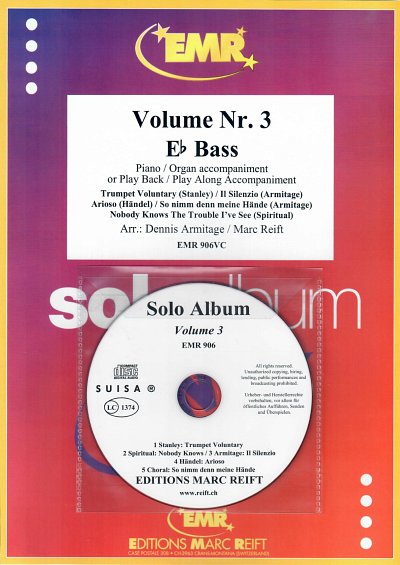 M. Reift: Solo Album Volume 03, TbEsKlv/Org (+CD)
