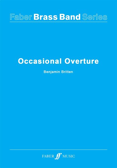 B. Britten: Occasional Overture, Brassb (Pa+St)
