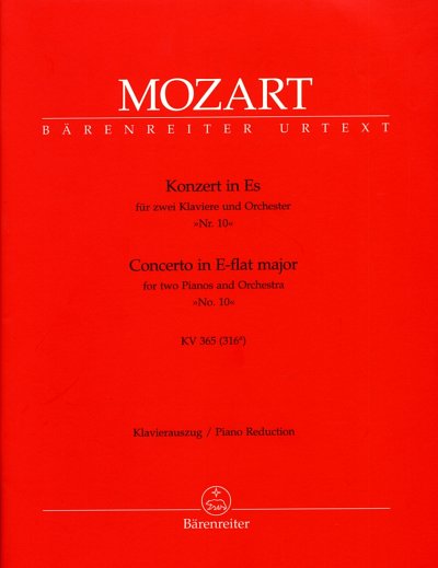 W.A. Mozart: Konzert für zwei Klaviere und Orche, 3Klav (KA)