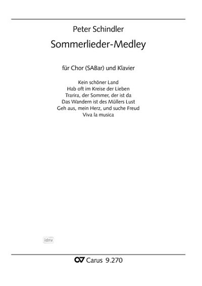 DL: P. Schindler: Sommerlieder-Medley (2021) (Part.)