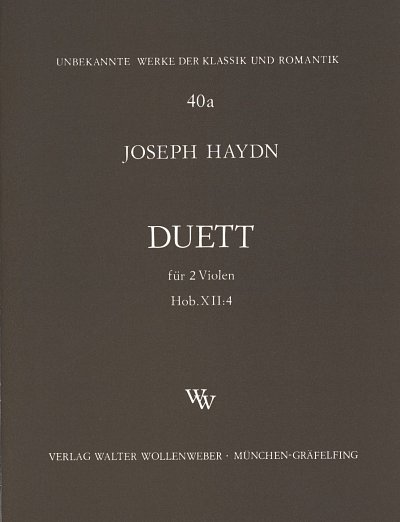 J. Haydn: Duett Hob.XII:4, 2Vla