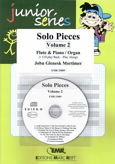 J.G. Mortimer: Solo Pieces Vol. 2, FlKlav/Org (+CD)