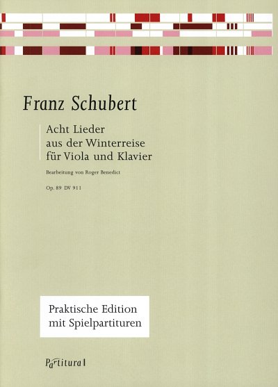 F. Schubert: 8 Lieder aus der Winterreise op., VaKlv (2Sppa)
