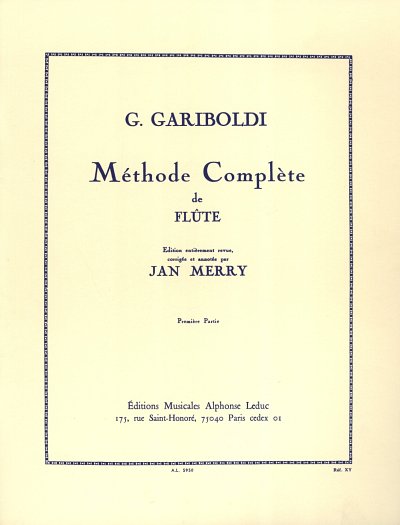 G. Gariboldi: Methode Complete 1 Op.128, Fl