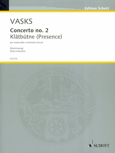 P. Vasks: Concerto no. 2, VcStr (KA+St)