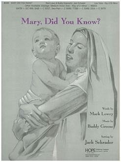 Mary, Did You Know?, Gch3;Klv (Chpa)